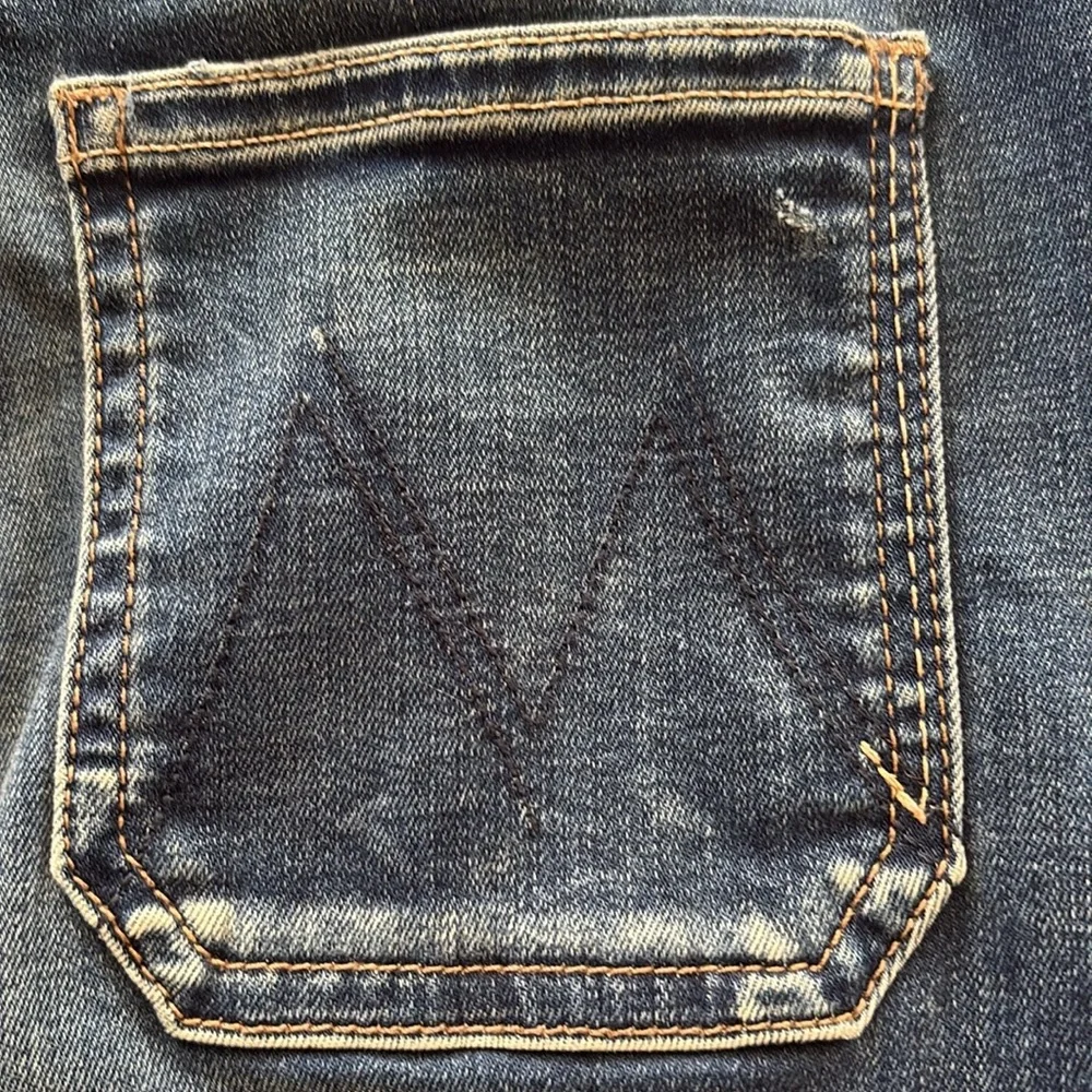 MOTHER Denim HW Patchie Skirt - Picture 11 of 12
